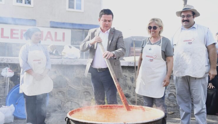 Osmangazi Belediyesi’nin Malzemeler Bizden Salça Yapması Sizden Projesi