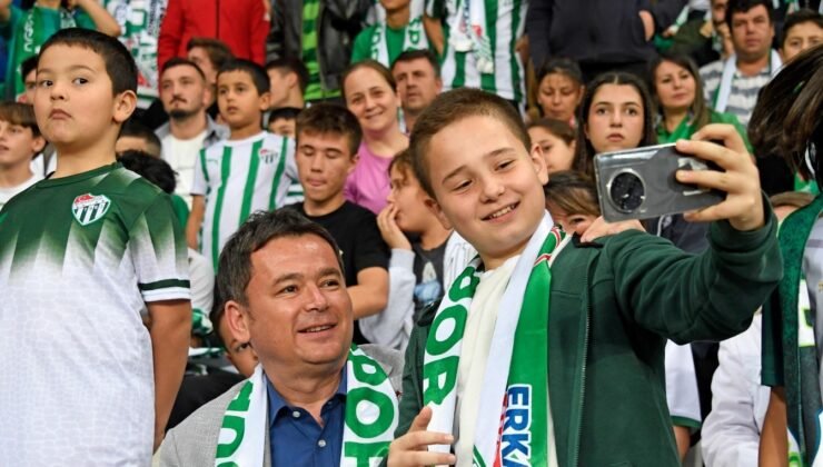 Osmangazi’nin Miniklerinden Bursaspor’a Büyük Destek