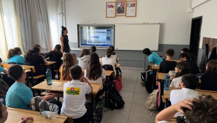 Ortaokullarda MEBİ Platformu Tanıtıldı