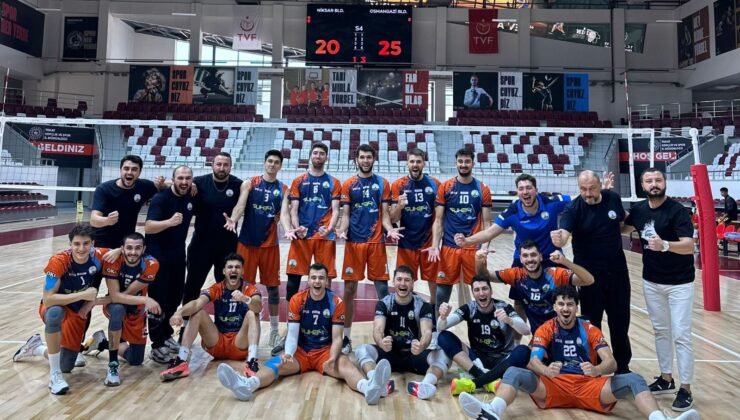 Osmangazi Belediyespor Erkek Voleybol Takımından Deplasmanda Fark Yaratan Zafer