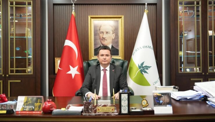 Osmangazi Belediye Başkanı Erkan Aydın’dan Cumhuriyet Mesajı