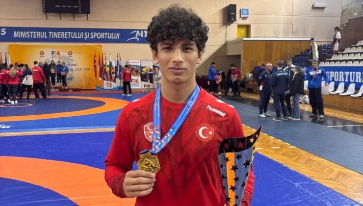 Büyükşehir Belediyespor’lu Güreşçi Balkan Şampuyonu Oldu