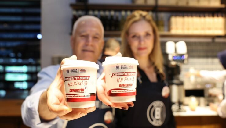 Bursa’da Cumhuriyet’in Sıcaklığı Paylaşıldı