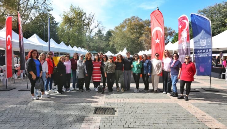 Bursa Heykel’de ‘Meydan Kadınların’