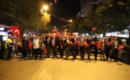 İnegöl’de 29 Ekim Cumhuriyet Coşkusu Meydanlara Taştı