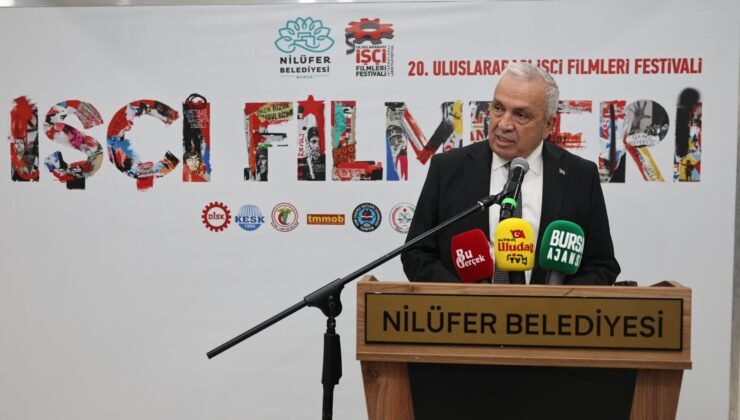 Nilüfer’de 20. Uluslararası İşçi Filmleri Festivaline Yoğun ilgi