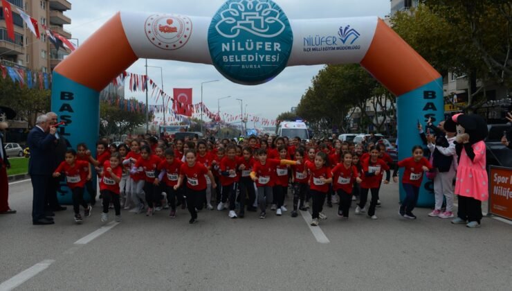 Nilüfer’de Binden Fazla Öğrenci Cumhuriyet’ 102. Yılı  için Koştu