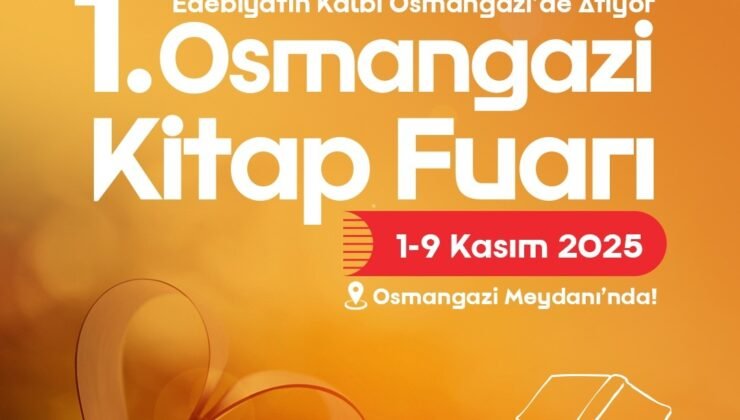 Osmangazi Kitap Fuarı Kapılarını 1-9 Kasım Tarihlerinde Açıyor