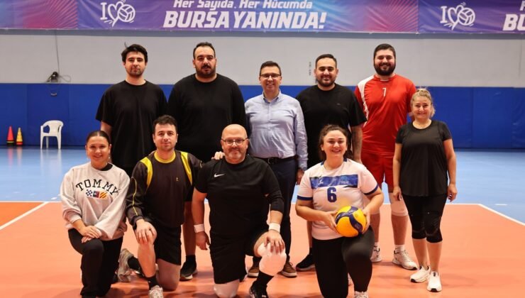 Nilüfer’de Birimler Arası Voleybol Turnuvası