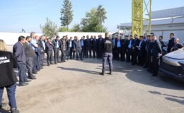 Belediye Otobüs Şoförlerine Yangın Söndürme Eğitimi