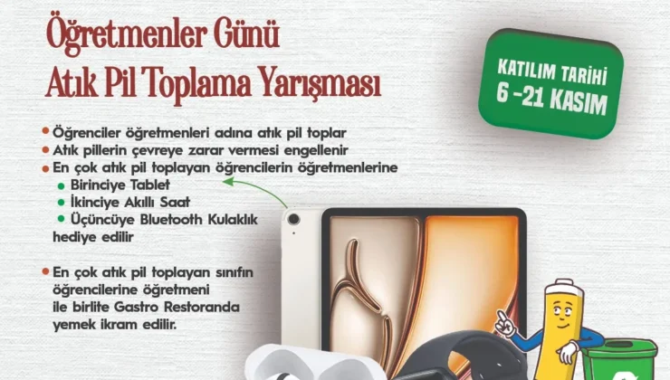 İnegöl Belediyesi Öğretmenler Günü Kampanyası Başlattı