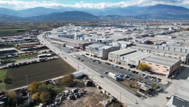 İnegöl’de Ağaç İşleri Sanayi Bölgesinde 261 Araçlık Otopark Hizmete Girdi