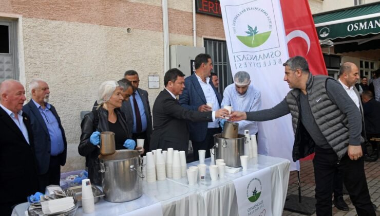 Osmangazi Belediye Başkanı Erkan Aydın’ın Cuma Durağı Bu Kez Çağlayan Mahallesi Oldu