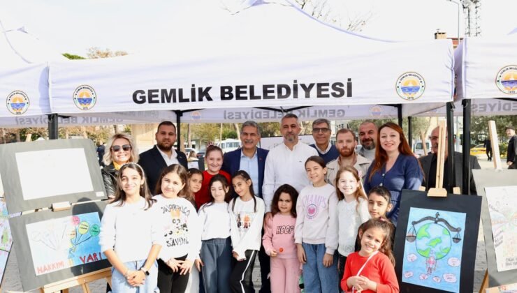 Çocukların Gözünden Haklar: Gemlik’te Anlamlı Sergi