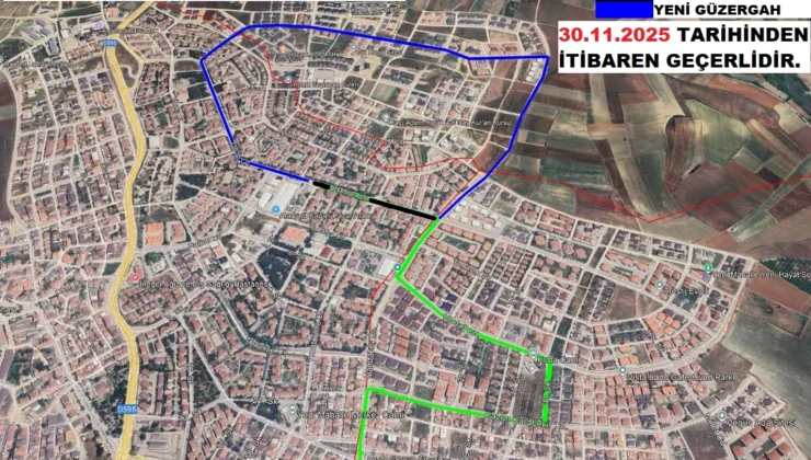 İnegöl’de Halk Otobüsü Hatlarında Düzenleme Yapıldı