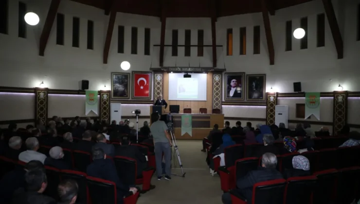 İnegöl’de Doçent Dr. Burhan İşleyen “Evlilikte Dikkat Edilecek Hususları” Anlattı