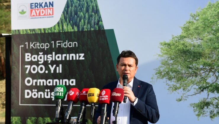 Osmangazi’de Kitaplardan Yeşerecek Ormana ilk Tohumlar Bırakıldı