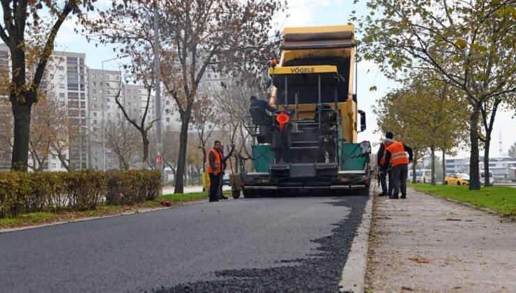 Osmangazi Belediyesi Park İçi Yolları Yeniledi