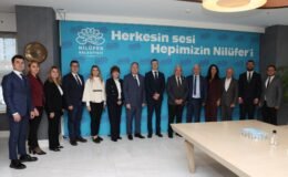 Bulgar Heyeti Nilüfer Belediye Başkanı Şadi Özdemir’i Ziyaret Etti