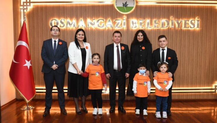 LÖSEV Bursa’dan Osmangazi Belediye Başkanı Erkan Aydın’a Ziyaret