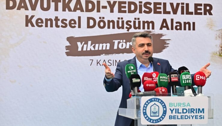 Yıldırım için Büyük Düşünüyor Büyük ‘Kentsel Dönüşüyoruz’