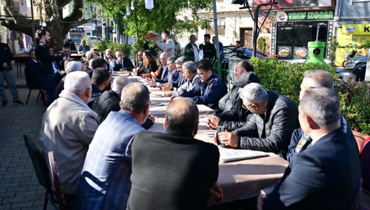 Yıldırım Belediye Başkanı Vakıf Mahallesi’nde Vatandaşlarla Buluştu