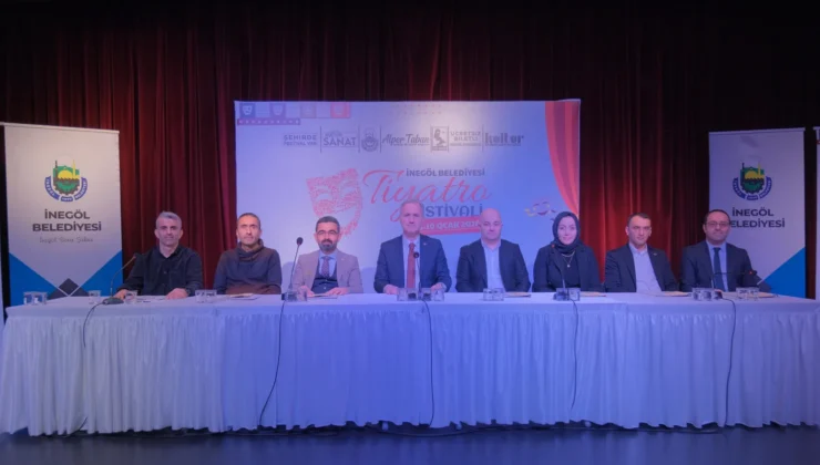 İnegöl Belediyesi 5 Gün Sürecek Tiyatro Festivali Düzenliyor