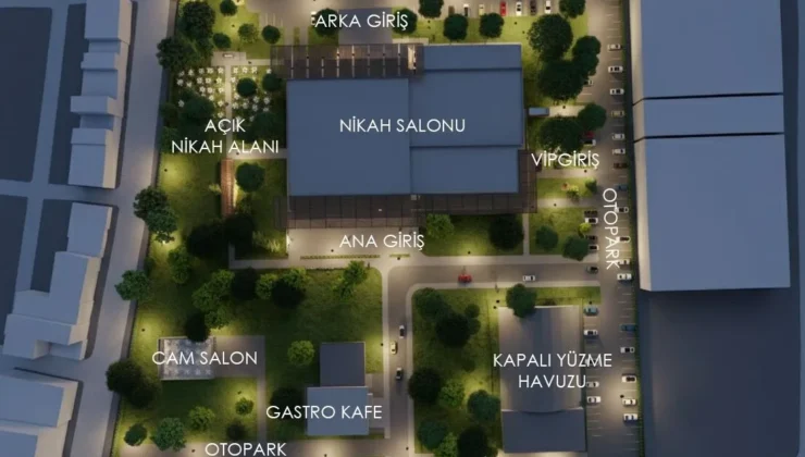 İnegöl’ün Yeni Nikah ve Etkinlik Salonları için Geri Sayım Başladı