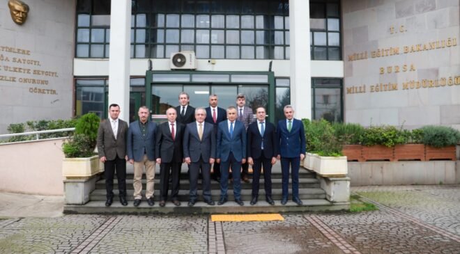 Bursa İl Milli Eğitim Müdürlüğünde Görev Devir Teslim Töreni Gerçekleştirildi