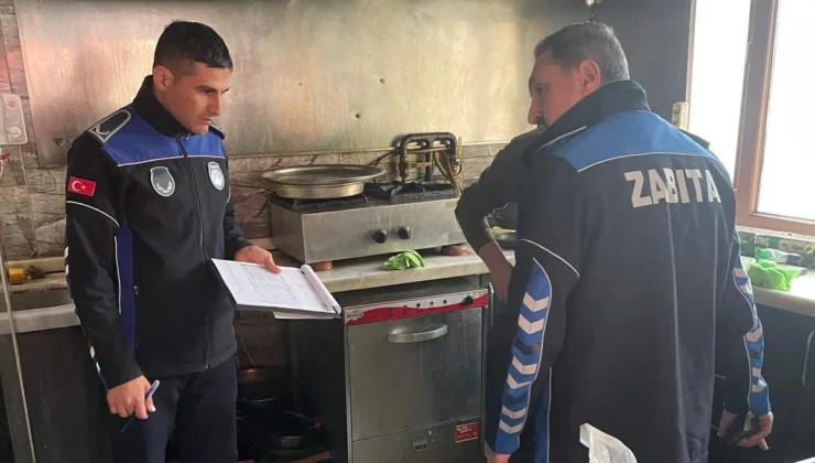 İnegöl Zabıtasından Yeni Yıl Öncesi Sıkı Denetim