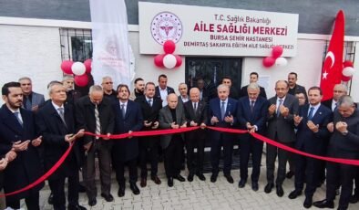 Demirtaş’ta Yeni Aile Sağlığı Merkezi Açıldı