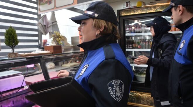 Zabıta Ekiplerinden Harmancık’ta Sıkı Denetim