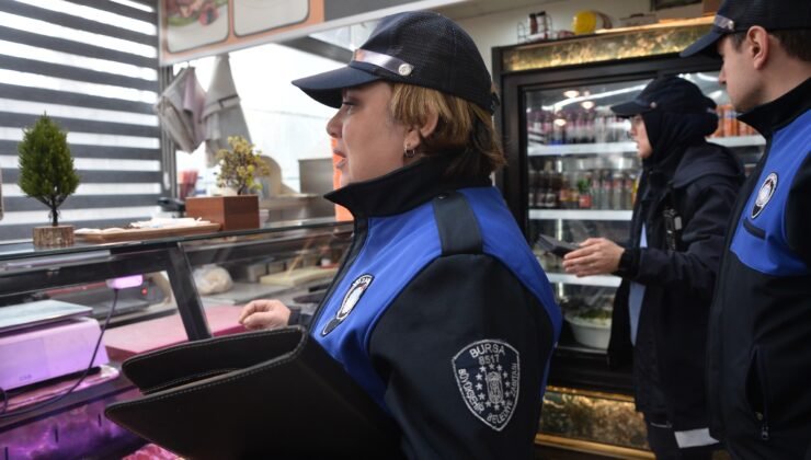 Zabıta Ekiplerinden Harmancık’ta Sıkı Denetim