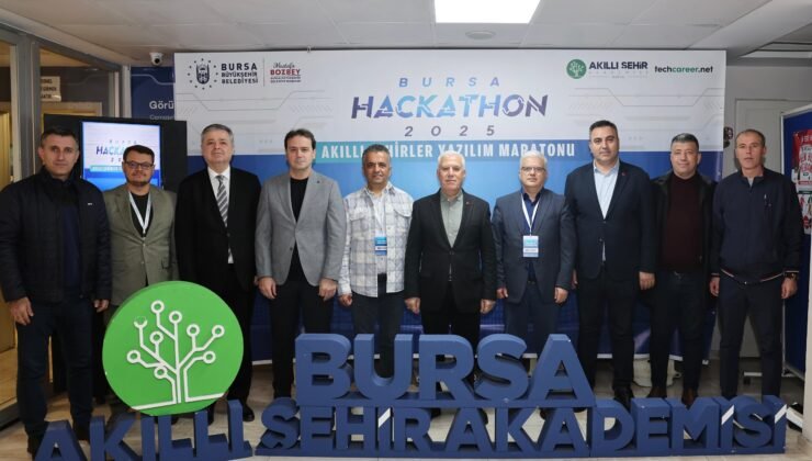 Bursa’nın Akıllı Geleceği Hackathon 2025’te Kodlandı