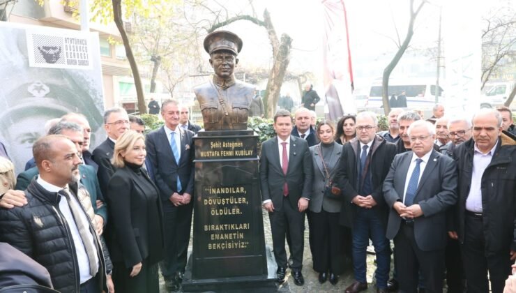Osmangazi’de Şehit Asteğmen Kubilay’ın Anıtı Açıldı