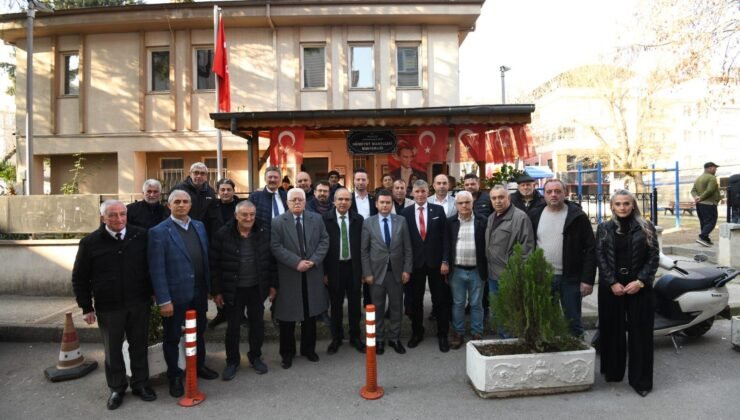 Osmangazi Belediye Başkanı Erkan Aydın Hürriyet Mahallesine Ziyaret