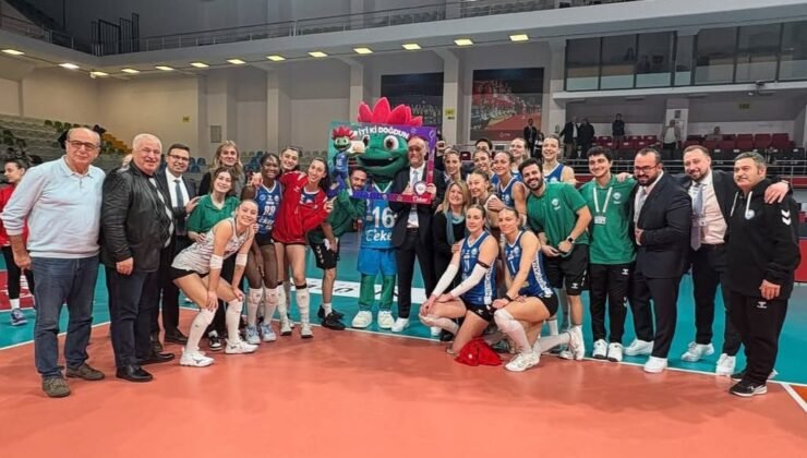 Nilüfer Belediyespor Eker Kadın Voleybol Takımı Sahasında Rahat Kazandı