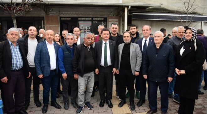 Osmangazi Belediye Başkanı Erkan Aydın’ın Cuma Durağı Çiftehavuzlar Mahallesi Oldu