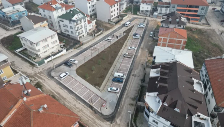 İnegöl Yeni Mahalleye Hem Otopark Hem Oksijen Deposu