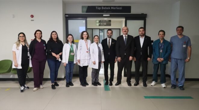 Bursa Şehir Hastanesi Tüp Bebek Merkezinde İlk Bebek Dünyaya Geldi