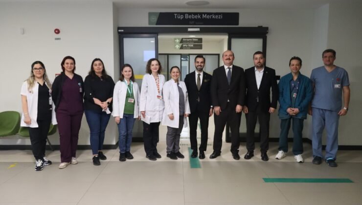 Bursa Şehir Hastanesi Tüp Bebek Merkezinde İlk Bebek Dünyaya Geldi