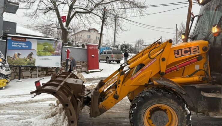 Nilüfer Belediyesi’nin Kar Mesaisi