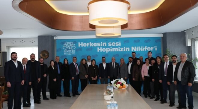 CHP Nilüfer İlçe Yönetimi’nden ‘Belediye Başkanı Şadi Özdemir’e Ziyaret