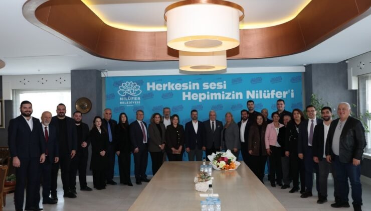 CHP Nilüfer İlçe Yönetimi’nden ‘Belediye Başkanı Şadi Özdemir’e Ziyaret