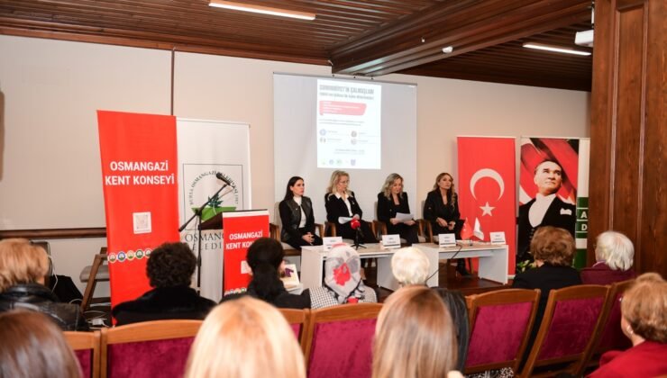 Osmangazi’de Cumhuriyetin Eğitimci ilk Kadın Milletvekili Konuşuldu