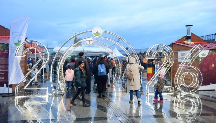 Osmangazi’de Yeni Yıl Festivali Vatandaşları Buluşturuyor
