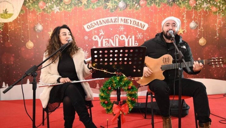 Osmangazi’de Yeni Yıl Festivalinde Akustik Rüzgarı