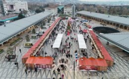 Osmangazi Meydanında Yeni Yıl Heyecanı Yaşanıyor