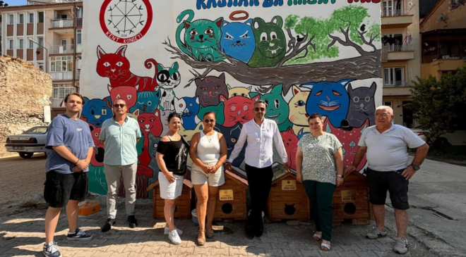 Gemlik’te Bir Daha Atıl Daha Sanatla Güzelleşti