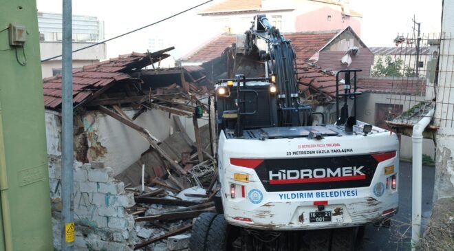 Yıldırım’da Kaçak ve Metruk Yapılara Yer Yok